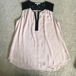 Blush & black Daniel Rainn Tank